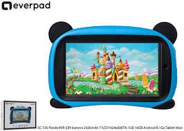 Everest EVERPAD SC-730 Panda Wifi-Çift Kamera 2500mAh 7''LCD1024x600TN 1GB 16GB Android 8.1Go Tablet
