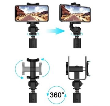 Addison ATR-400 186mm -700mm Bluetooth Kontrollü Selfie Çubuğu + Tripod