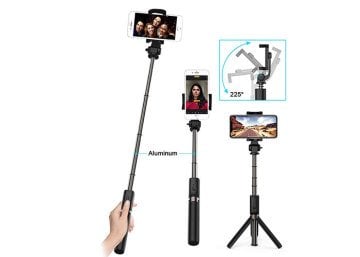 Addison ATR-400 186mm -700mm Bluetooth Kontrollü Selfie Çubuğu + Tripod