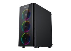 Xigmatek DIAMOND Renkli Işıklı Power 600W Şeffaf Siyah ATX,U3x1-U2x2 Gaming Oyuncu Kasası