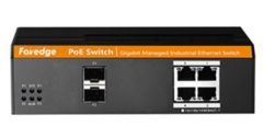 IS104GPS-2F Industrial Gigabit 4plus2 Port Managed PoE Switch
