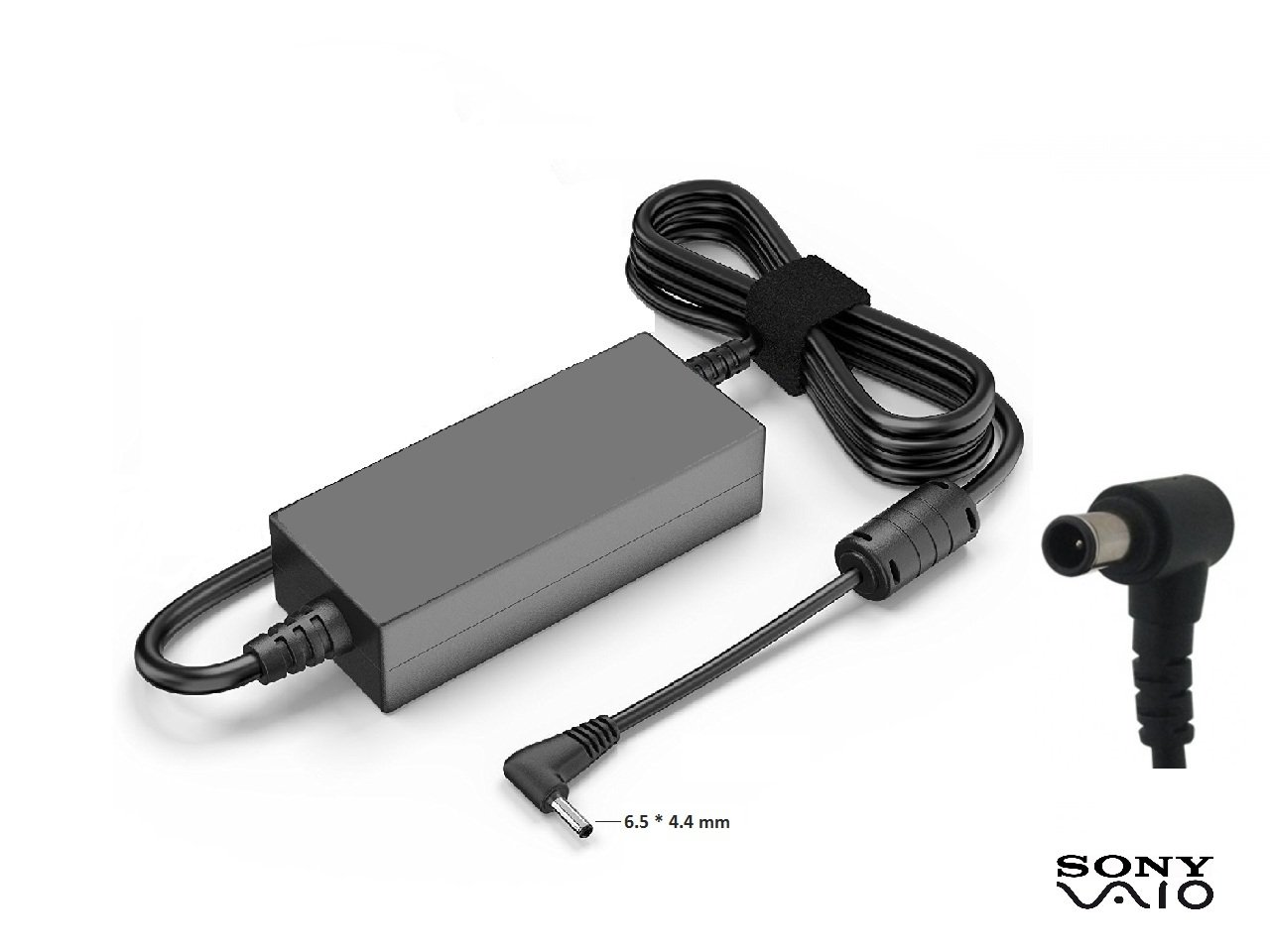 Compaxe CLS-102 Sony Vaio Notebook Şarj Adaptörü...19.5V 4.74A 90W 6.5*4.4 İğneli Yuvarlak L Uçlu Kolay Taşınır Tasarımlı Güvenli Hızlı Şarj Sağlayan Yüksek Verimli Sony Vaio Adaptör(nba82)