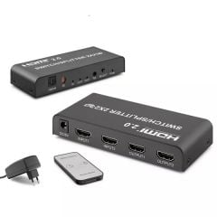 HADRON HD271 SWITCH SPLITTER HDMI 2 GİRİŞ 2 ÇIKIŞ