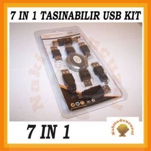 sl-58 Usb Bağlantı Seti 7 Parça Usb Çevirici Aparat