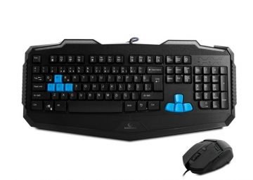 Rampage KM-R10 Siyah Usb 3 Farklı Ledli Gaming Q Multimedia Klavye + Mouse Set