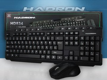 Hadron HD834/20 Kablosuz Klavye+Mouse Set 2.4Ghz Wireless