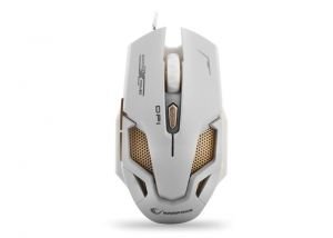 Everest Rampage SMX-R1 Usb Beyaz 4000 Dpi 7 Farklı Işık Makrolu Oyuncu Mouse