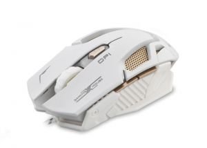 Everest Rampage SMX-R1 Usb Beyaz 4000 Dpi 7 Farklı Işık Makrolu Oyuncu Mouse