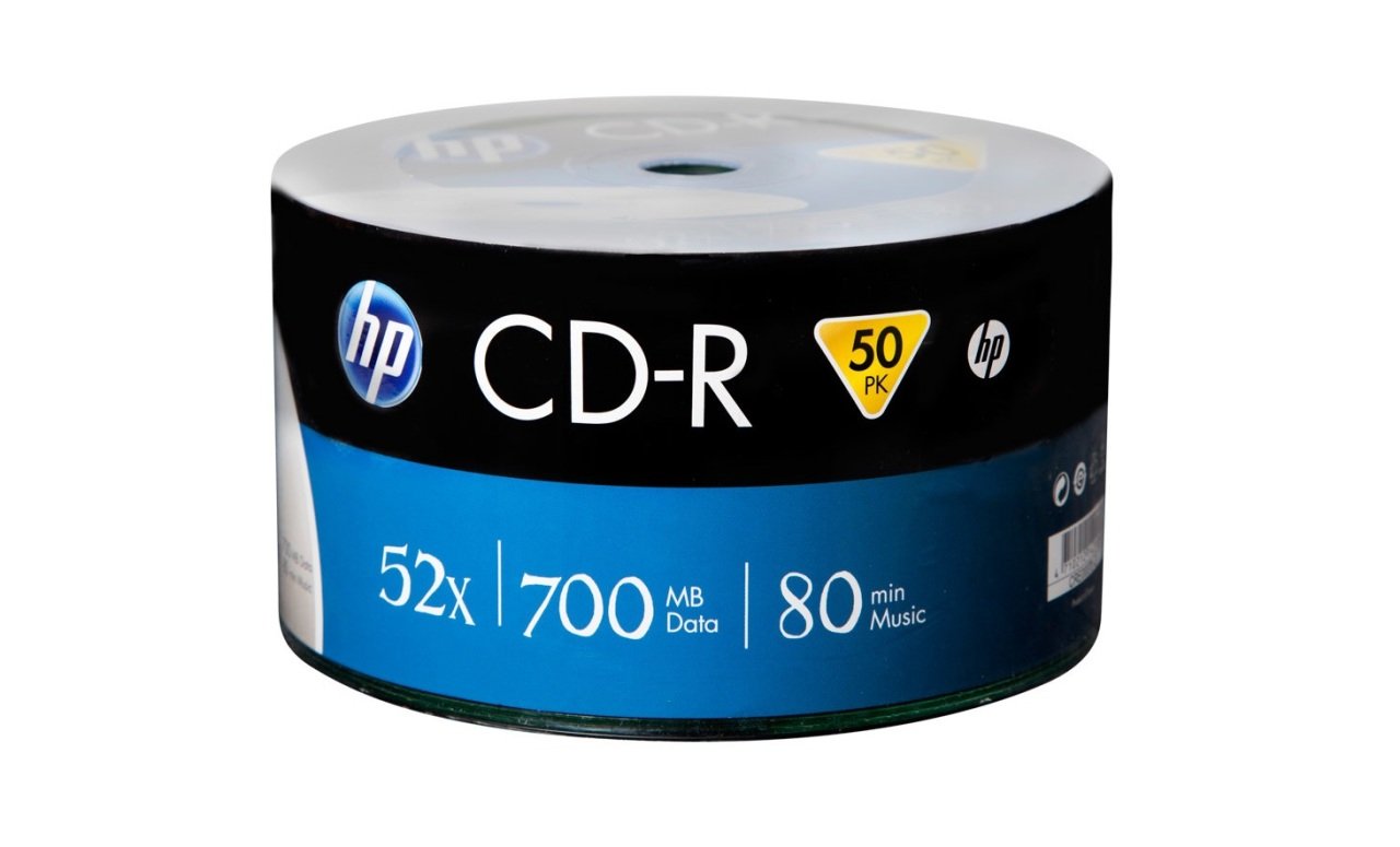 HP Boş Cd - HP CRE00070-3 CD-R 52X 700Mb 50li Spindle