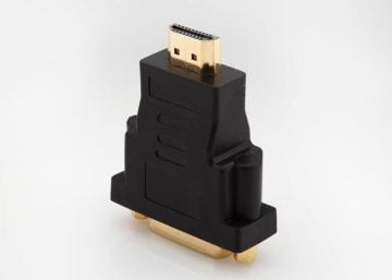 S-link SLX-240 HDMI Erkek DVI 24+1 Dişi Altın Kaplamalı Çevirici Adaptör