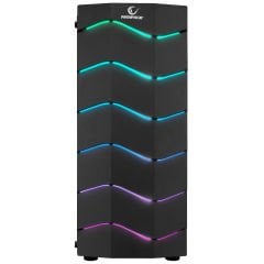 Rampage ARC-X RGB Ledli Siyah Acrylic Panel 120mm Fanlı Gaming Oyuncu Kasası