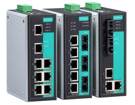 MOXA EDS-408A-MM-SC-T Managed Ethernet Switch