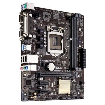 Asus H81M-D R2.0/DDR3 S+V+GL 1600 Mhz 1150 Pin Anakart