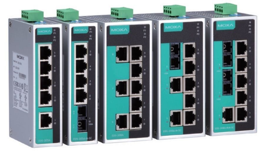 MOXA EDS-208A Unmanaged Ethernet Switch