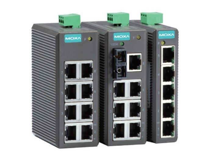 MOXA EDS-208 Unmanaged Ethernet Switch