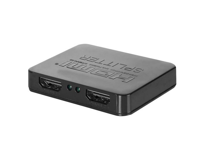 Hytech HY-HSP10 HDMI 1 IN 2 OUT Splitter...Tek Full Hd Hdmi Sinyalini ve Dolby-True Ses Sinyalini İki 2 Ayrı Çıkışa Aktarabilen Sinyal Çoklayıcı Adaptör