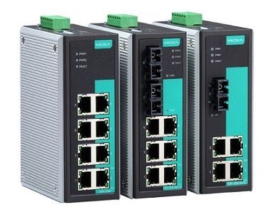 MOXA EDS-308-S-SC Unmanaged Ethernet Switch