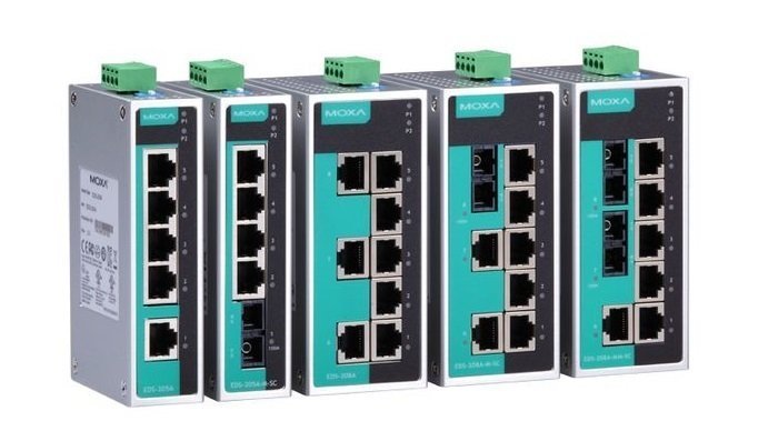 MOXA EDS-208A-T Unmanaged Ethernet Switch