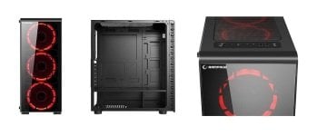 Rampage REDSKY Gaming Oyuncu Kasası - Midi Tower ATX Kasa