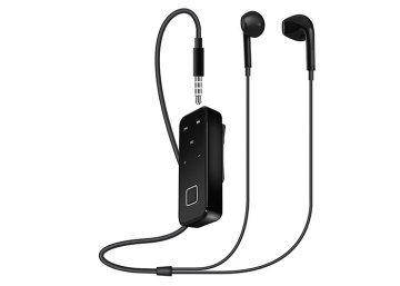 Snopy SN-BT10 Kulağa Takılan Küçük Siyah Bluetooth Kulaklık (Kablolu)