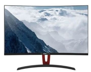 Rampage Curved Gaming Bright RM-68 Led Monitör 27 DVI+HDMI+DP+Audio Out Siyah