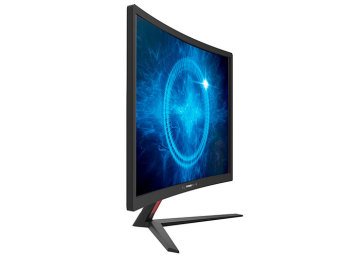 RampageCurved Monitör Bright RM-61 Led Monitör 24 DVI+HDMI+DP+Audio Out Siyah