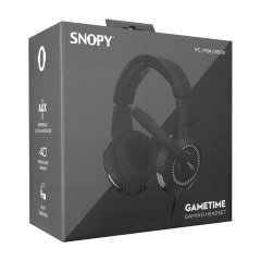 Snopy SN-8800 GAMETIME Siyah 2x3.5mm Jack Gaming Oyuncu Mikrofonlu Kulaklık