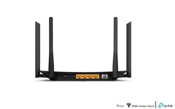 TP-Link Archer VR300 300mbps + 867mbps Dual Band AC1200 Wi-Fi 20db Anten 4 Port Vdsl2-Adsl2-Fiber Modem Router