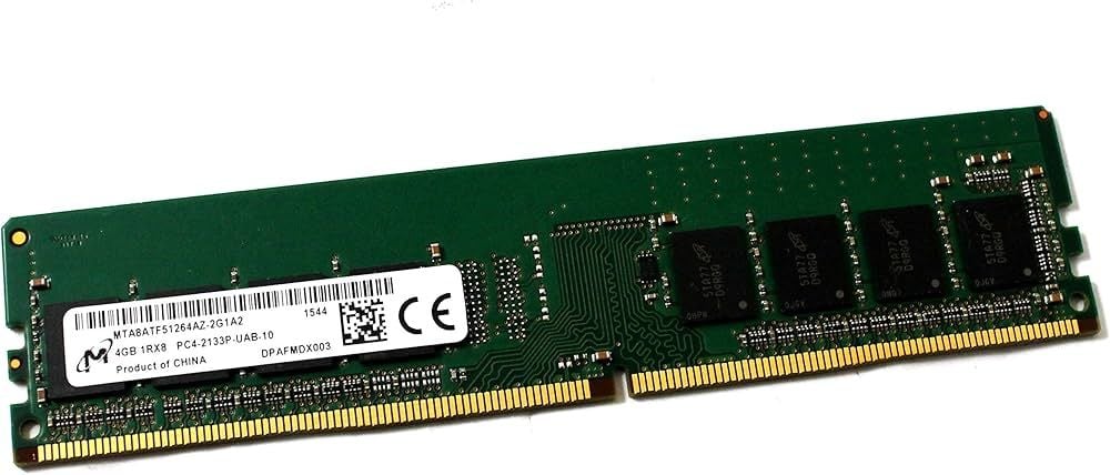 2. El Micron OEM 4GB 1RX8 PC4-2133P DDR4 RAM Bellek