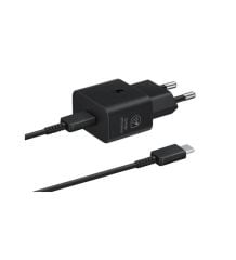 Samsung Type C Şarj Adaptör 25W Adaptör Kablo Set Siyah EP-T2510XBEGWW