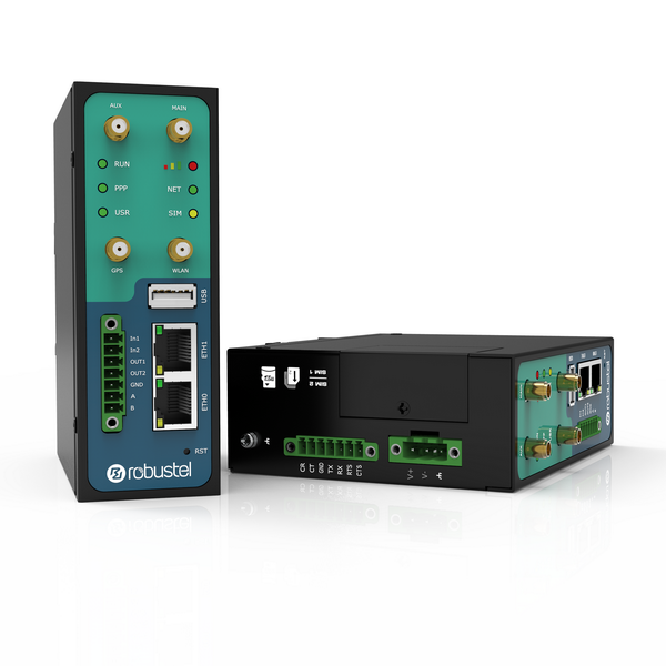 ROBUSTEL 3G Router, çift SIM kartı, 2 Ethernet portu, HSPA+/UMTS 850/900/1900/2100 MHz