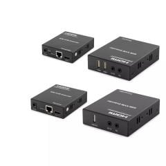HADRON HDX1345 HDMI KVM EXTENDER 60M SİYAH