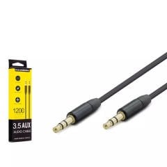 HADRON HDX1039S 3.5MM (M) TO 3.5MM (M) KABLO 2LINE 1.2M SİYAH