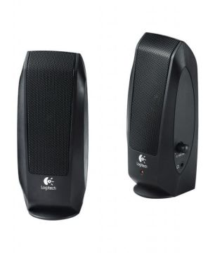 Logitech S120 Speaker 2.3W RMS 3.5mm Jack 1+1 Speaker Siyah