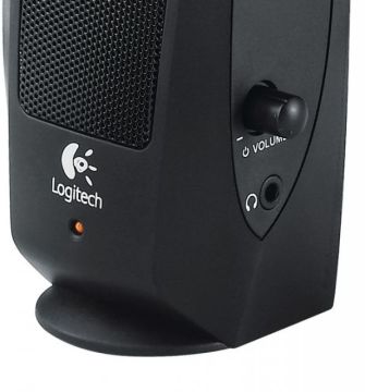 Logitech S120 Speaker 2.3W RMS 3.5mm Jack 1+1 Speaker Siyah