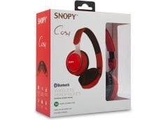 Snopy Sn-34bt Cosy Kırmızı Bluetooth Kablosuz Mikrofonlu Kulaklık