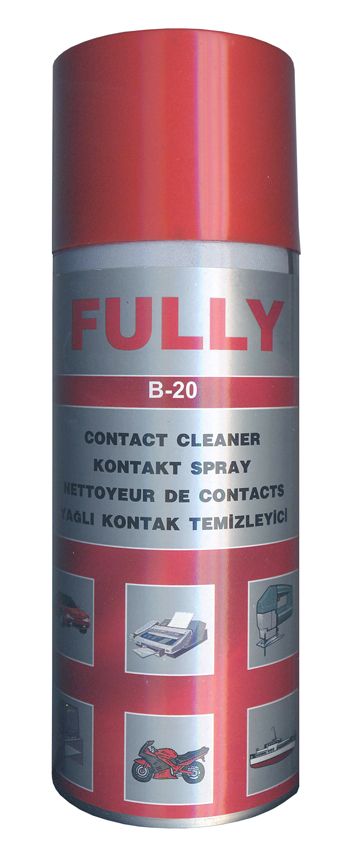 FULLY B-20 YAĞLI KONTAK TEMİZLEYİCİ