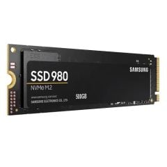 Samsung 980 NVMe M.2, 500 GB SSD, 3.500 MB/sn Okuma, 3.000 MB/sn Yazma , MZ-V8V500BW