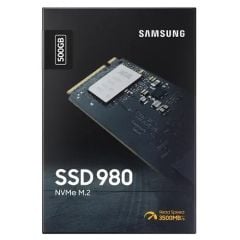 Samsung 980 NVMe M.2, 500 GB SSD, 3.500 MB/sn Okuma, 3.000 MB/sn Yazma , MZ-V8V500BW