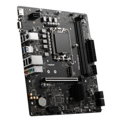 MSI PRO H610M-E DDR5 SOKET 1700 5600(OC) HDMI VGA M.2 USB3.2 1x 1G LAN mATX