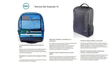 DELL Essential 15.6'' Sırt Çantası 460-BBYU - Notebook/Laptop Sırt Çantası