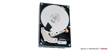 Toshiba 500GB Notebook Hdd MQ01ABF050M SATA 2.0 8MB Önbellek 5400Rpm Harddisk - MQ Serisi 500Gb
