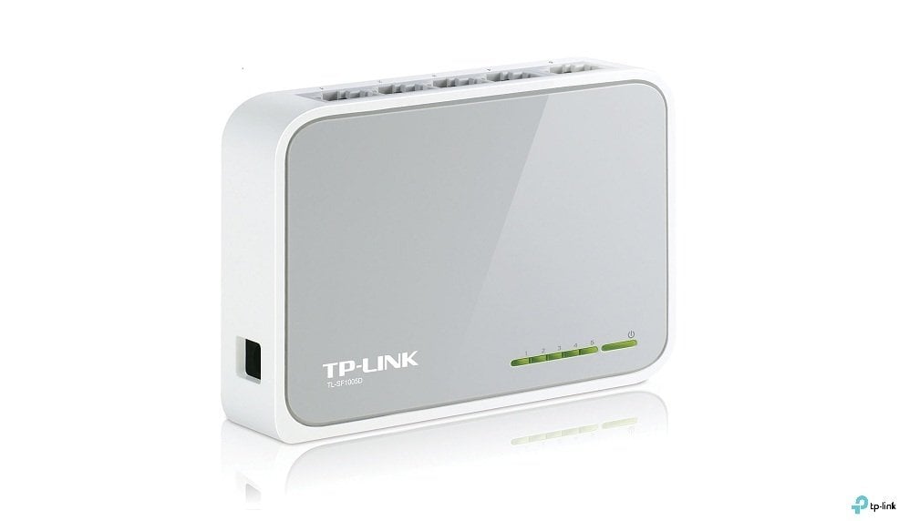 Tp-Link TL-SF1005D 5 Port 10/100Mbps Switch - Tak ve Kullan % 60 Enerji Tasarruflu Switch