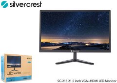 Silver Crest SC-215 21.5 inc Monitör VGA+HDMI LED