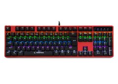 Rampage KB-R18 Myth Kırmızı USB Gökkuşağı Aydınlatmalı Q Mekanik Gaming Klavye