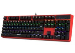 Rampage KB-R18 Myth Kırmızı USB Gökkuşağı Aydınlatmalı Q Mekanik Gaming Klavye