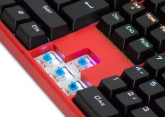 Rampage KB-R18 Myth Kırmızı USB Gökkuşağı Aydınlatmalı Q Mekanik Gaming Klavye