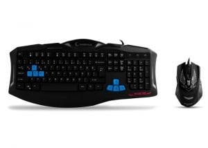 Everest Rampage KM-R5 Siyah Usb 3 Farklı Aydınlatmalı Oyuncu Q Multimedia Klavye + Mouse Set