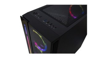 Rampage Scout 600W 80 Plus RGB Gaming Kasa - Ayarlanabilir 4 Rgb Led Fan ve Temper Pencereli