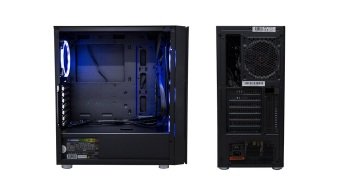 Rampage Scout 600W 80 Plus RGB Gaming Kasa - Ayarlanabilir 4 Rgb Led Fan ve Temper Pencereli